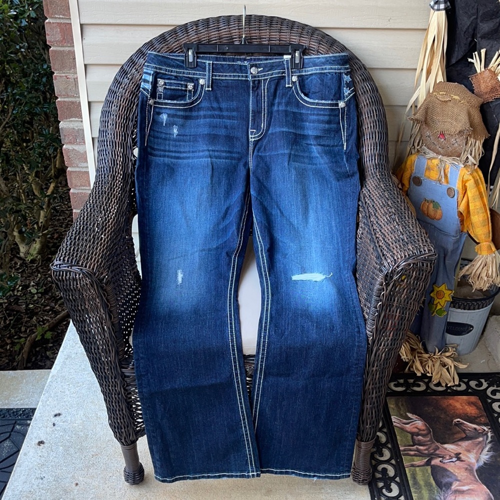 Miss me 38 Chloe Boot 38 x 34 Jeans